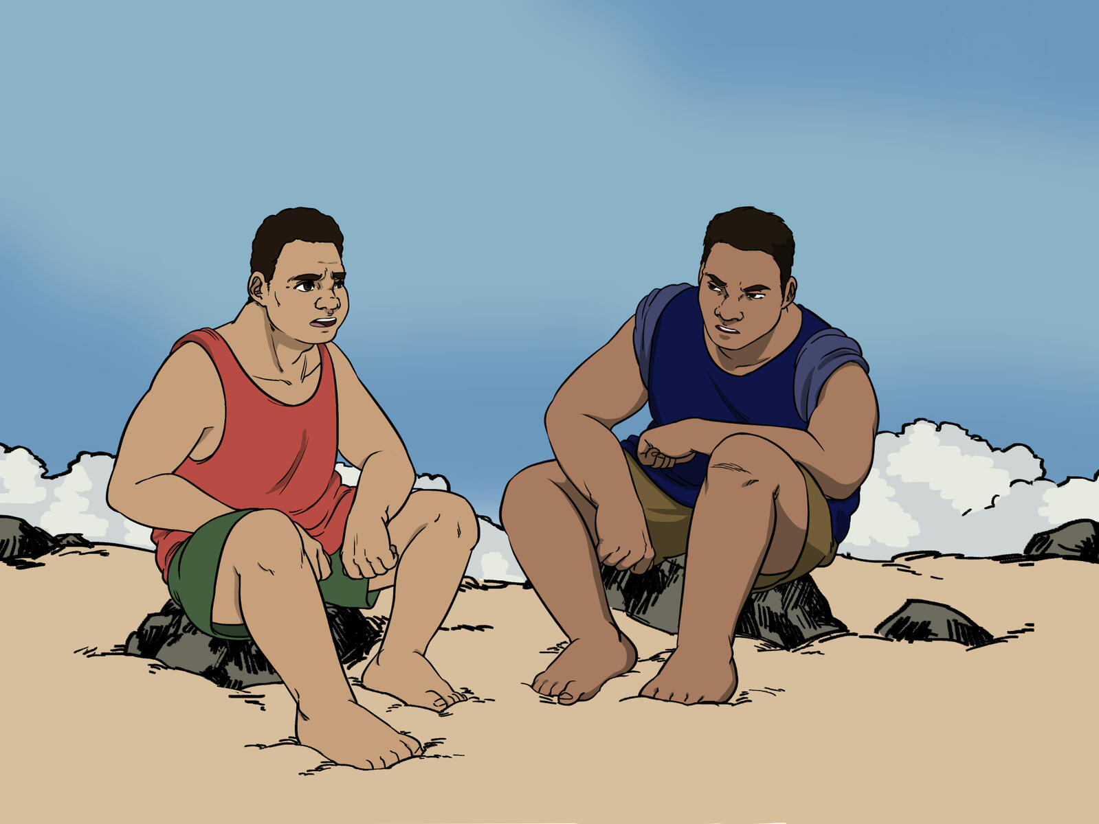 Alika and Miko (Kamau, 2021)