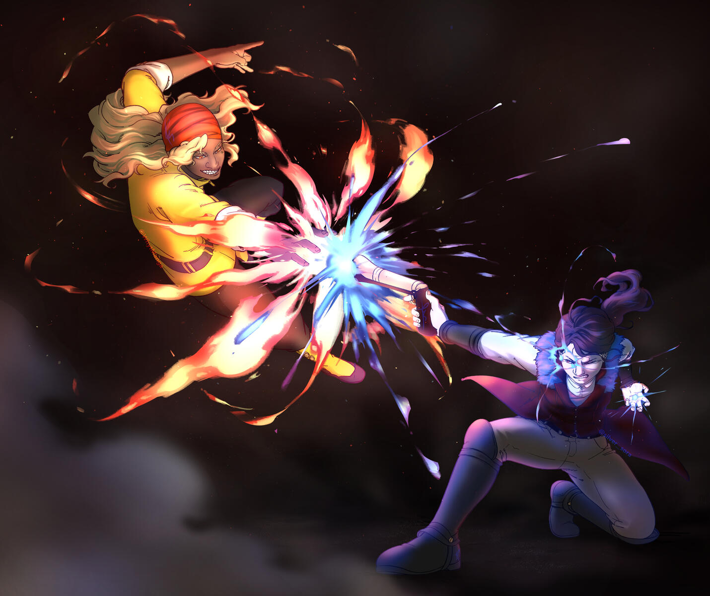 Sun God vs Sun Eater (Original, Apple Black, 2021)